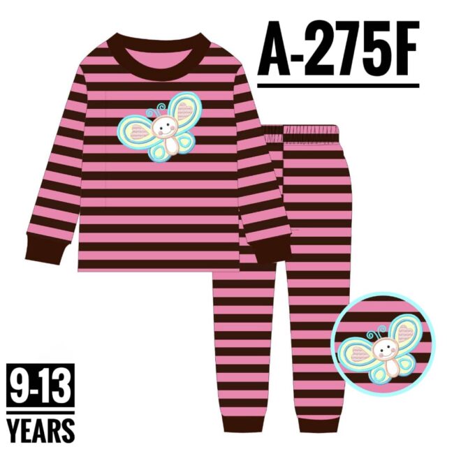 Img 20240628 Wa0031 - A-275F Pink Stripe Age 12 Pyjamas