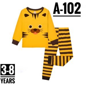 A-102 CUTE YELLOW AGE 5 PYJAMAS