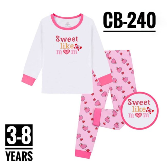 Img 20240704 Wa0035 - Cb-240 Sweet Like Mum Age 8 Pyjamas