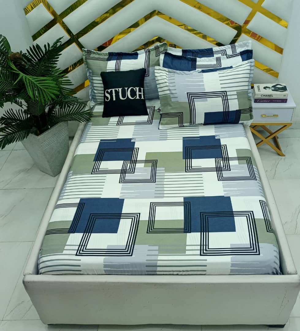 BLUE BINB  EXTRALARGE BEDSHEET