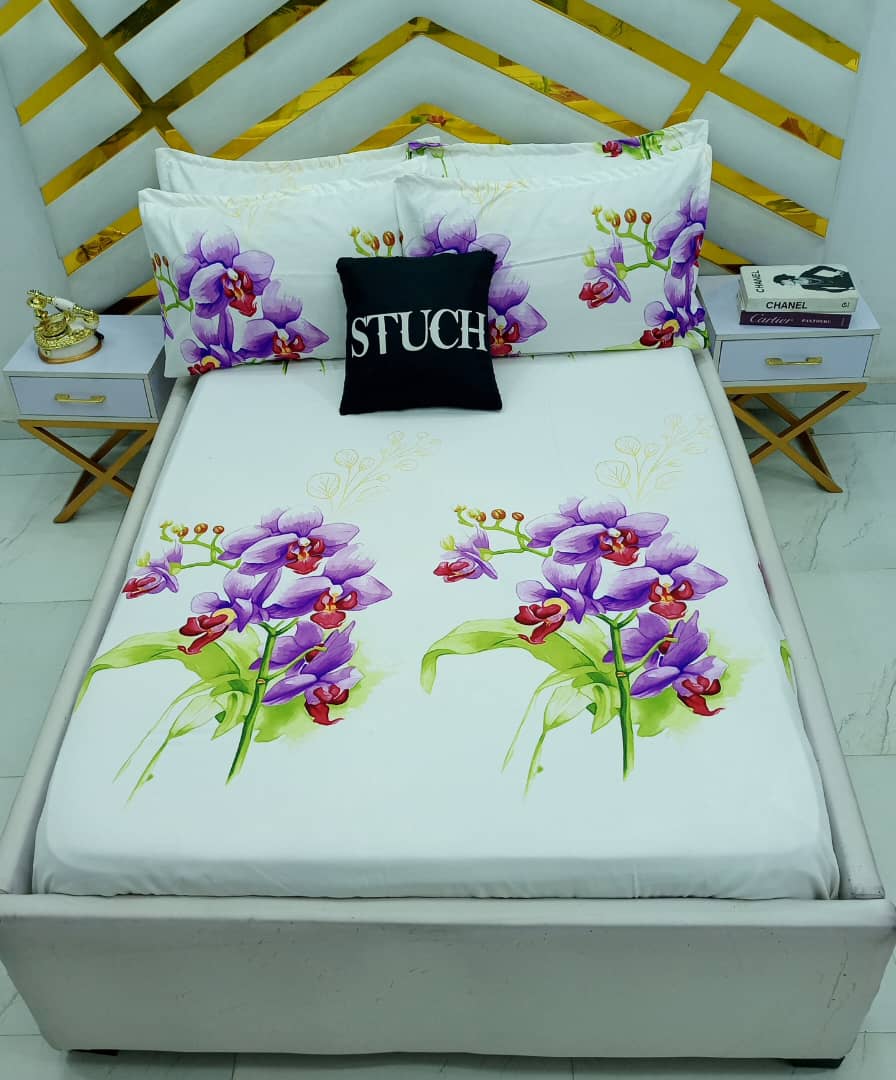 WHITE FOXTAIL 4/6 BEDSHEET