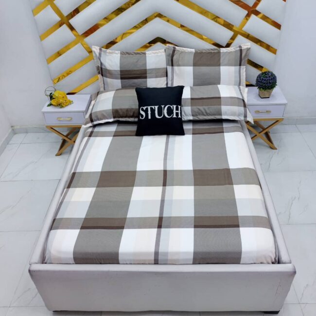 Img 20240826 Wa0008 - Spl4 Brown Plaid 7/7 Bedsheet