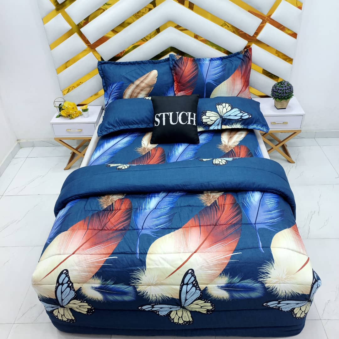 BLUE MAGIC FEATH 7/7 DUVET SET