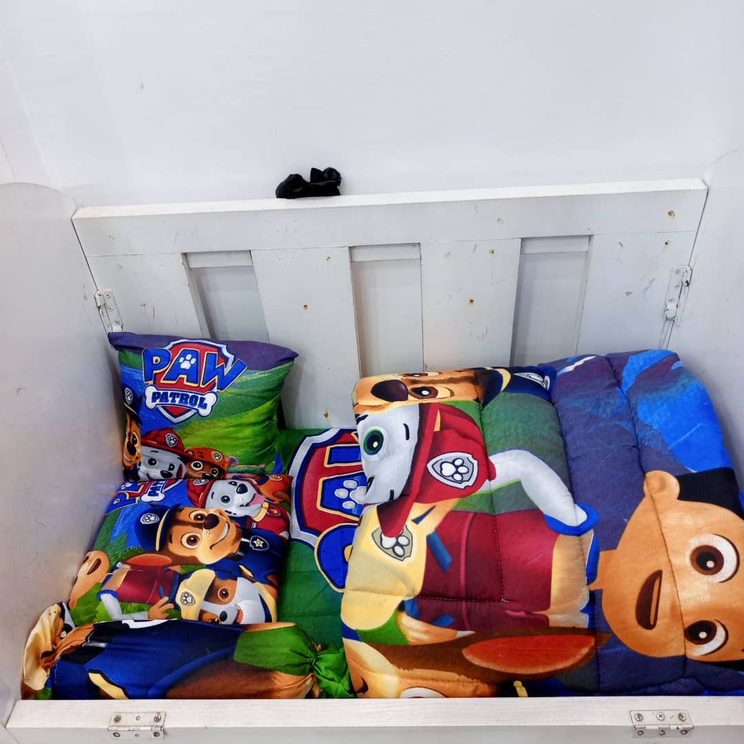 250 GREEN PAW PATROL COT