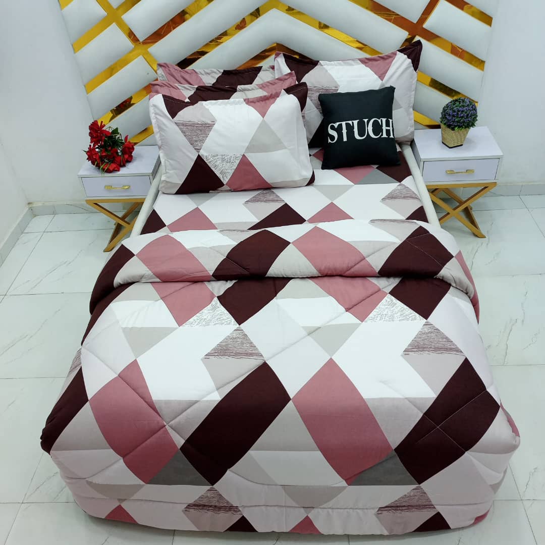 PEACH BOX  4/6 DUVET SET