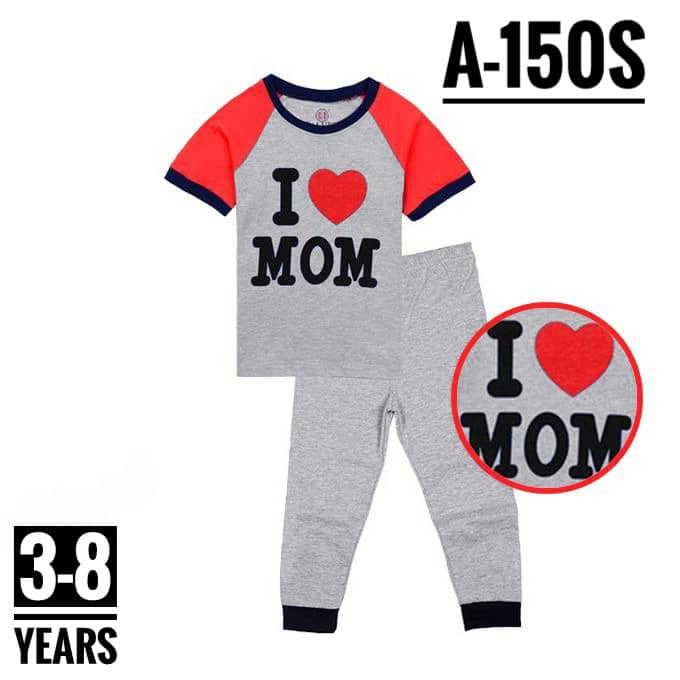 A-150S I LOVE MOM AGE 6 PYJAMAS