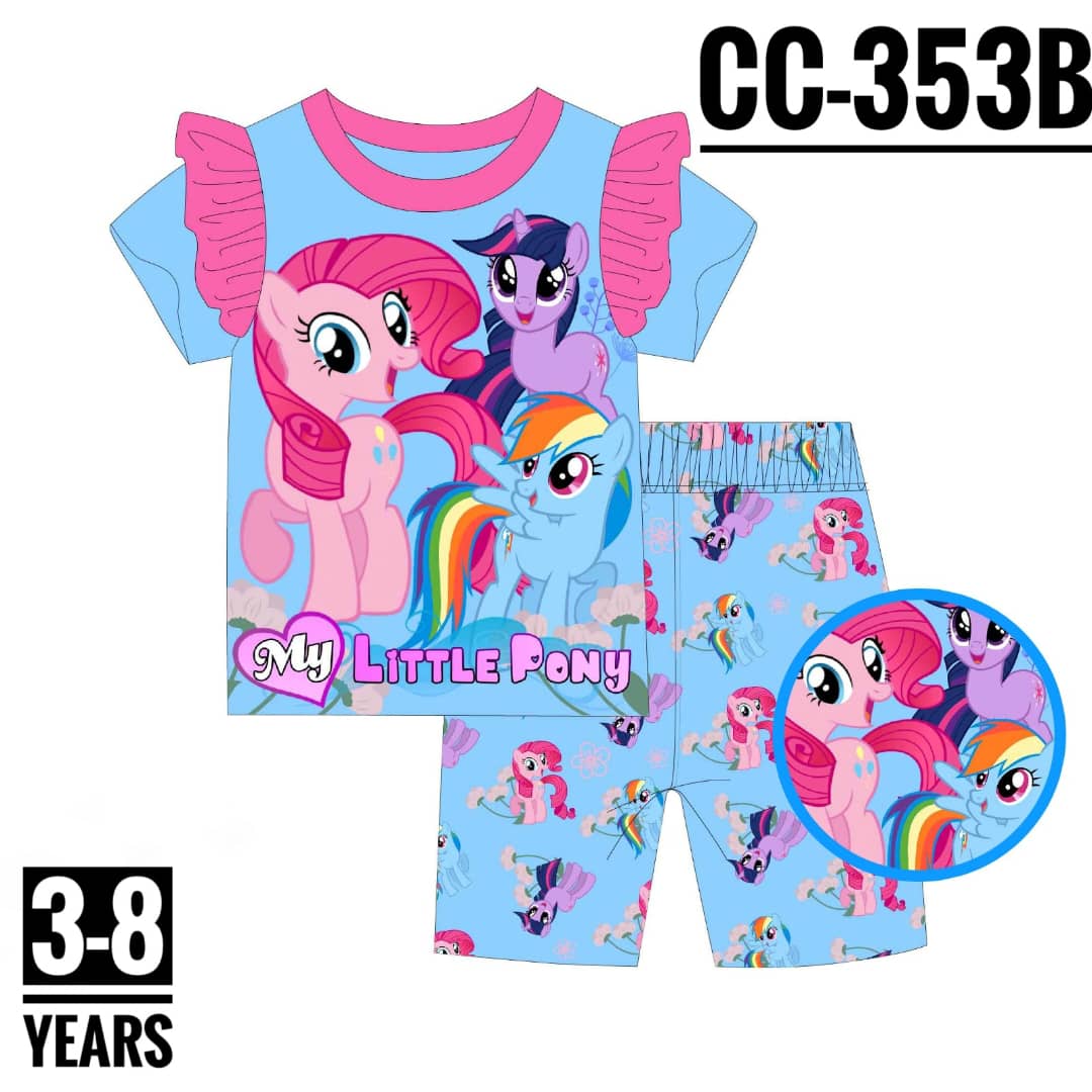 CC-353B LITTLE PONNY AGE 4 PYJAMAS