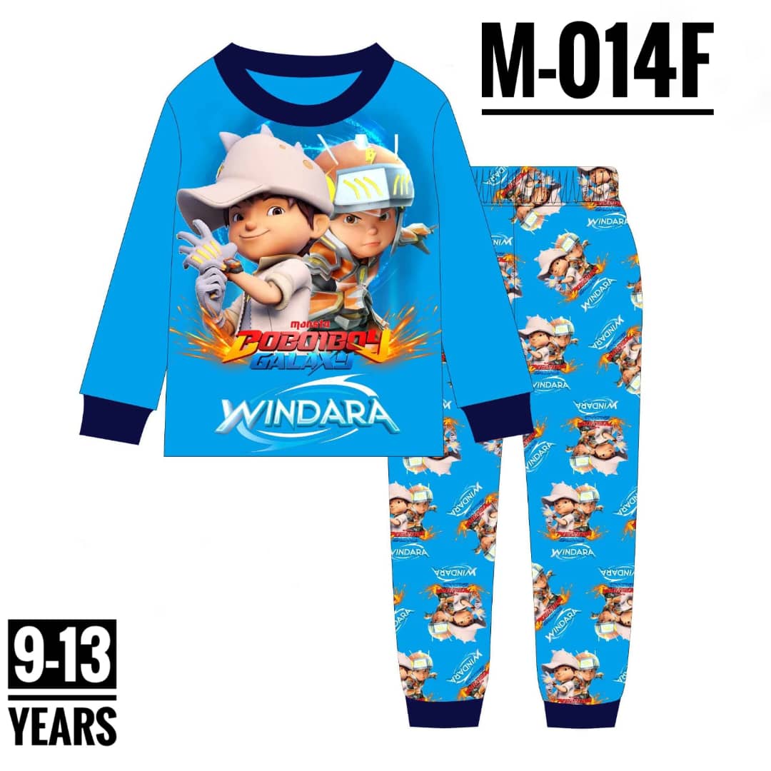 M-014F WINDARA AGE 10 PYJAMAS