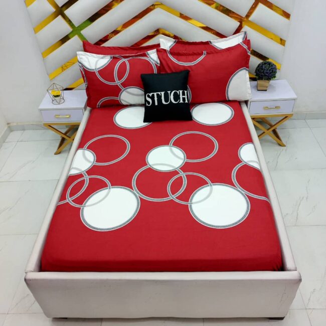 Img 20240918 Wa0023 - Red Double Circle 4/6 Bedsheet