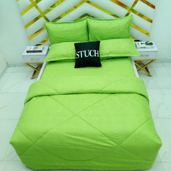 Img 20240923 Wa0011 - Lemon Green Crystal 7/7 Duvet Set