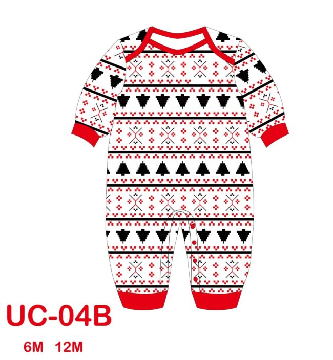 Img 20240515 Wa0049 - Uc-04 6Month White Christmas Pyjamas (Age 0-6Month)