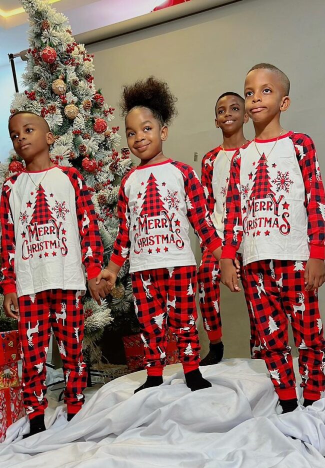 Img 20241007 Wa0047 - Uc-09 6-7Yrs Red Merry Christmas Pyjamas (Age 6-7)