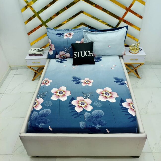 Img 20241011 Wa0006 - Teal Petal 4/6 Bedsheet