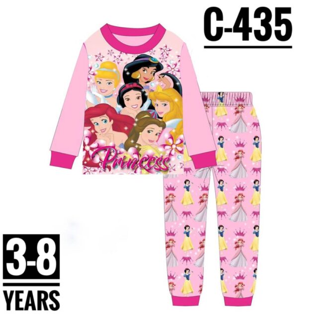 Img 20241026 Wa0060 - C-435 Pink Princess Age 7 Pyjamas