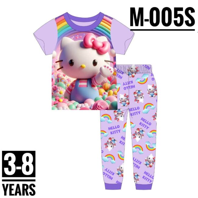 Img 20241026 Wa0064 - M-005S Rainbow Kitty Age 6 Pyjamas