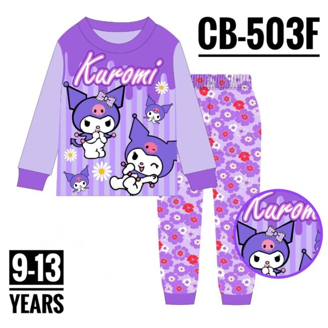 Img 20241026 Wa0075 - Cb-503F Kuromi Age 10 Pyjamas