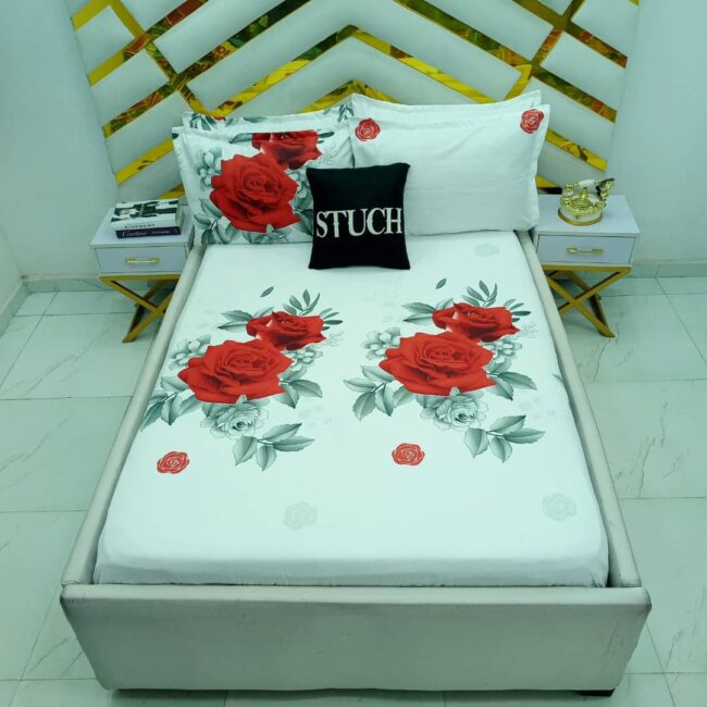 Img 20241028 Wa0006 - Ash Red Rose Extralarge Bedsheet