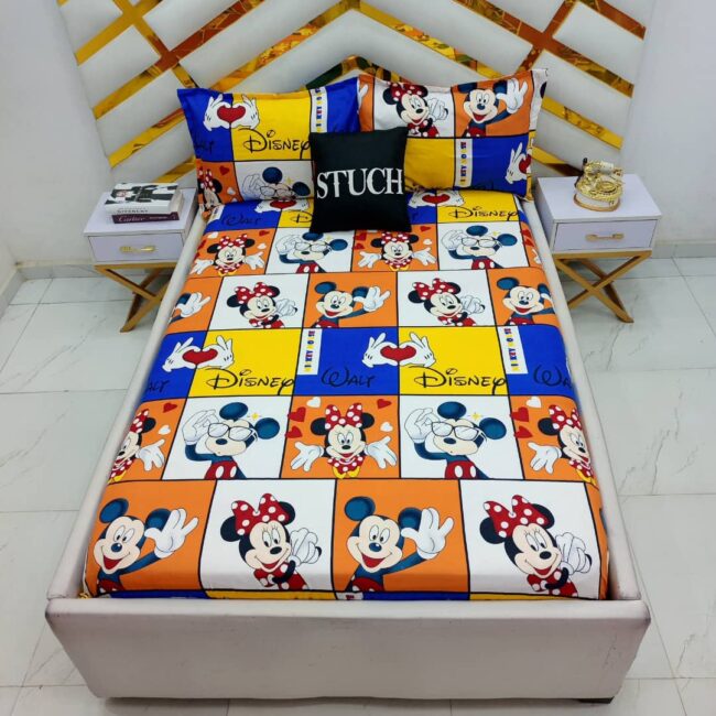 Img 20241031 Wa0000 - Orange Mickey Box 4/6 Bedsheet