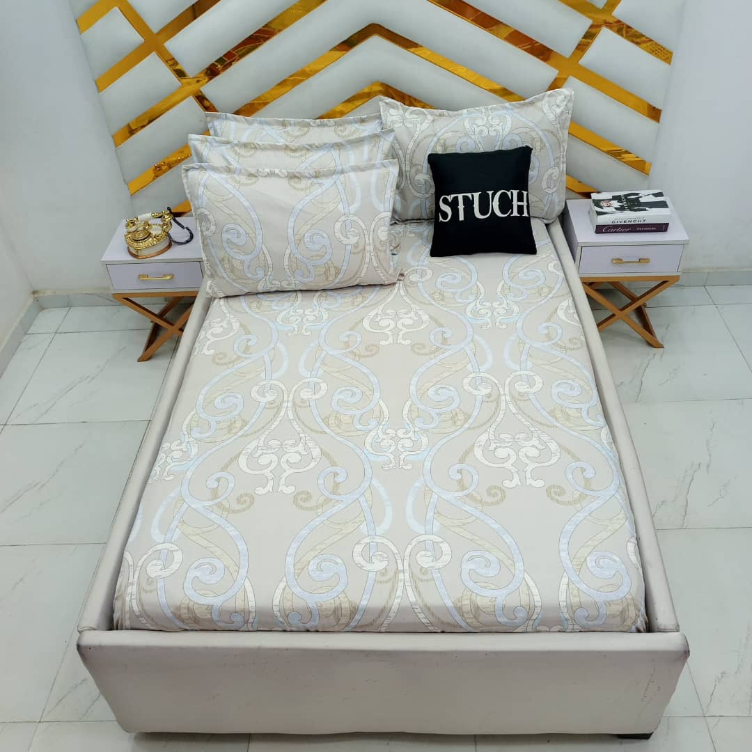 SBL PEACH ROYAL 7/7 BEDSHEET