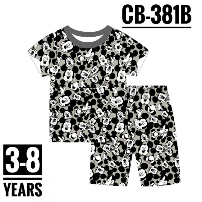 Img 20241121 Wa0012 - Cb-381B Black And White Mickey Age 6 Pyjamas