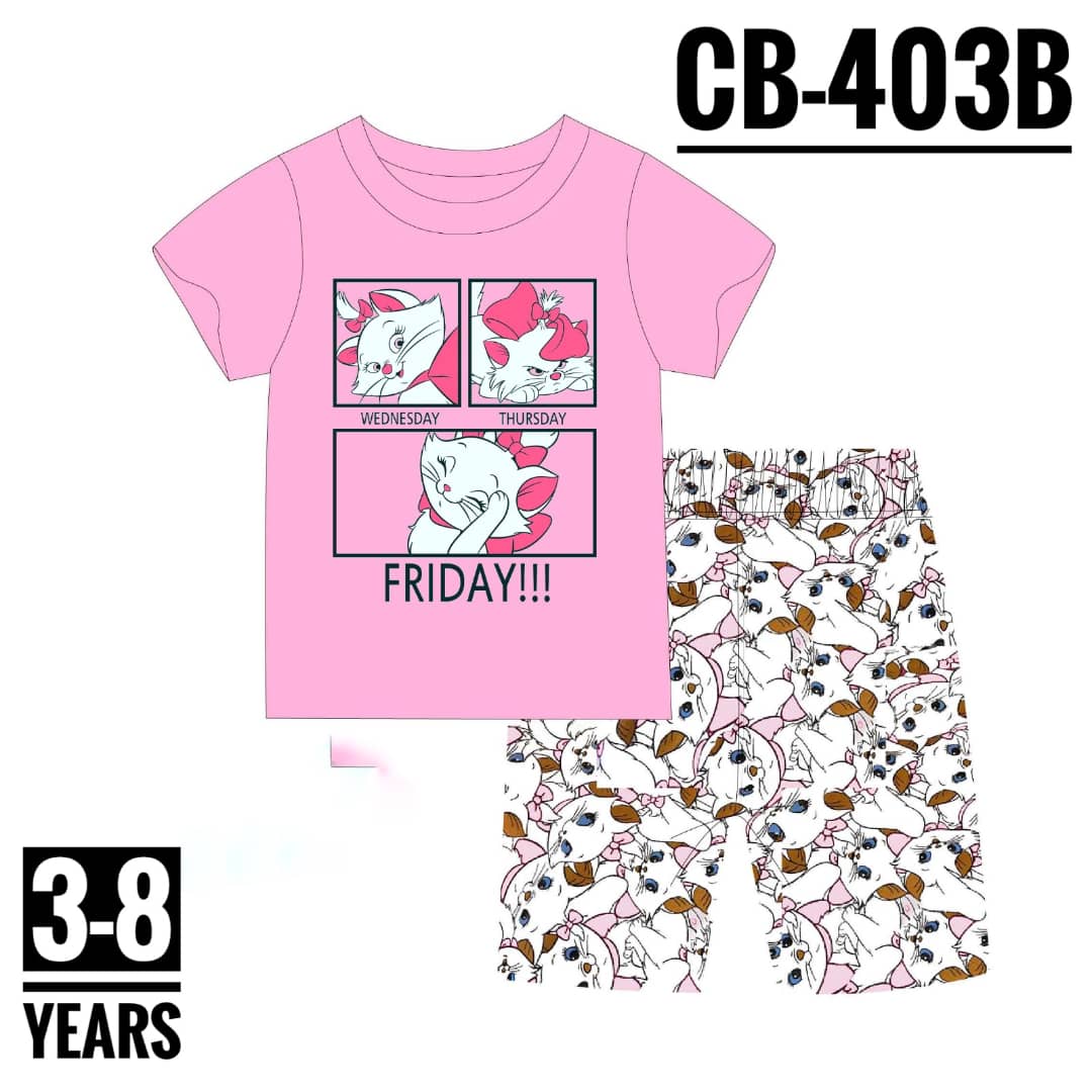 CB-403B PINK FRIDAY AGE 4 PYJAMAS