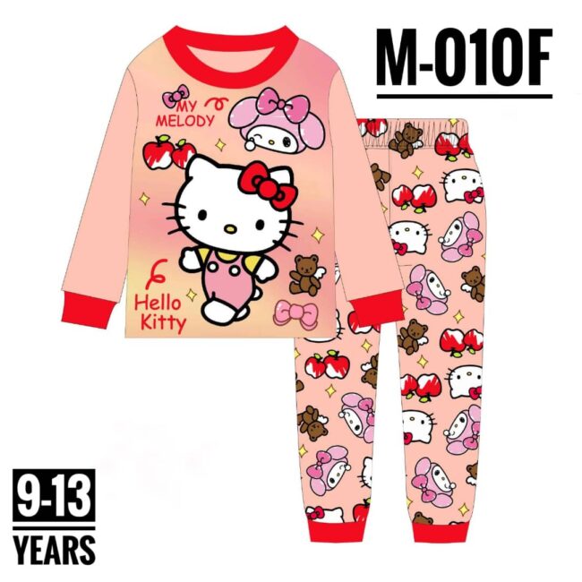 Img 20241206 Wa0034 - M-010F Cute Hello Kitty Age 10 Pyjamas