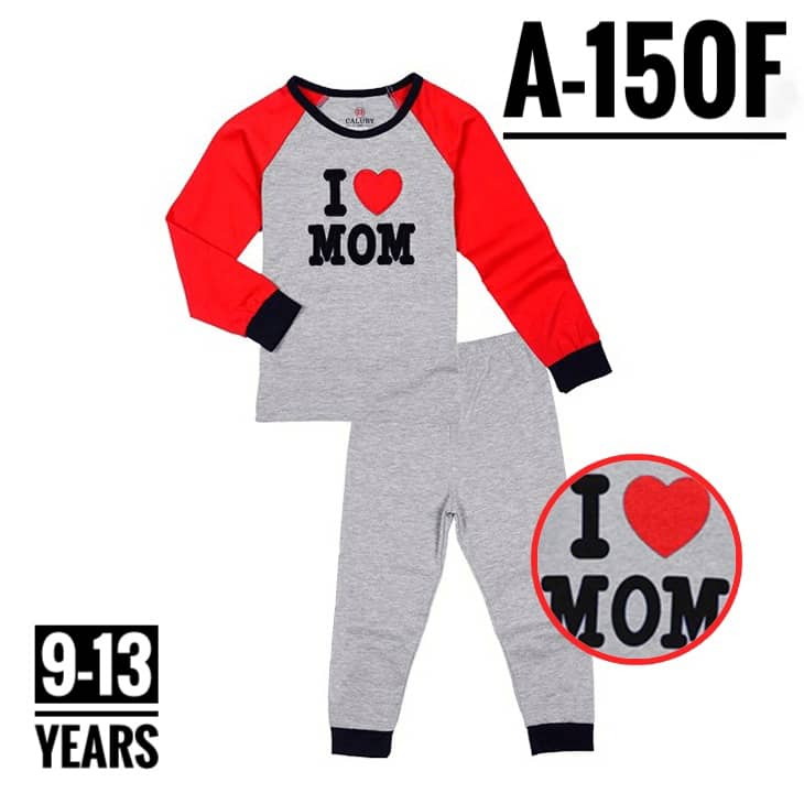 A-150F I LOVE MOM AGE 13 PYJAMAS