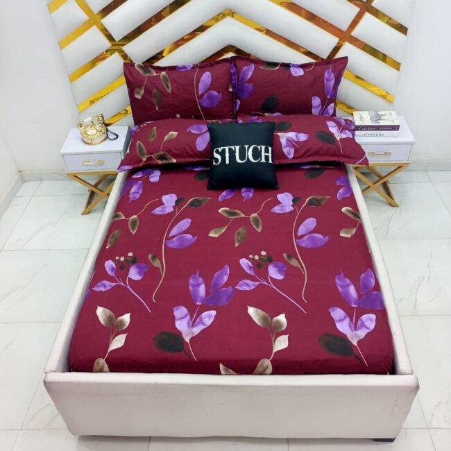 Img 20241209 Wa0006 - Sil9 Wine Leaf 7/7 Bedsheet