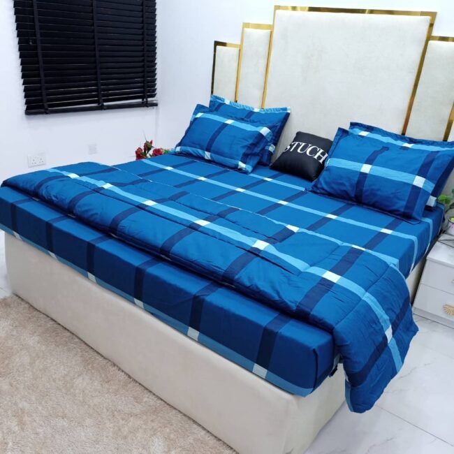 Img 20241209 Wa0015 - Teal Check 7/7 Duvet Set