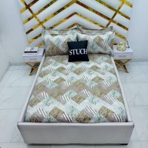SDL4  BROWN MIRAGE 7/7 BEDSHEET
