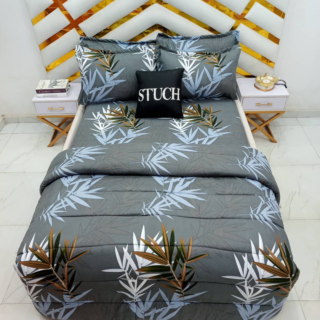 DARK ASH FERN 7/7 DUVET SET