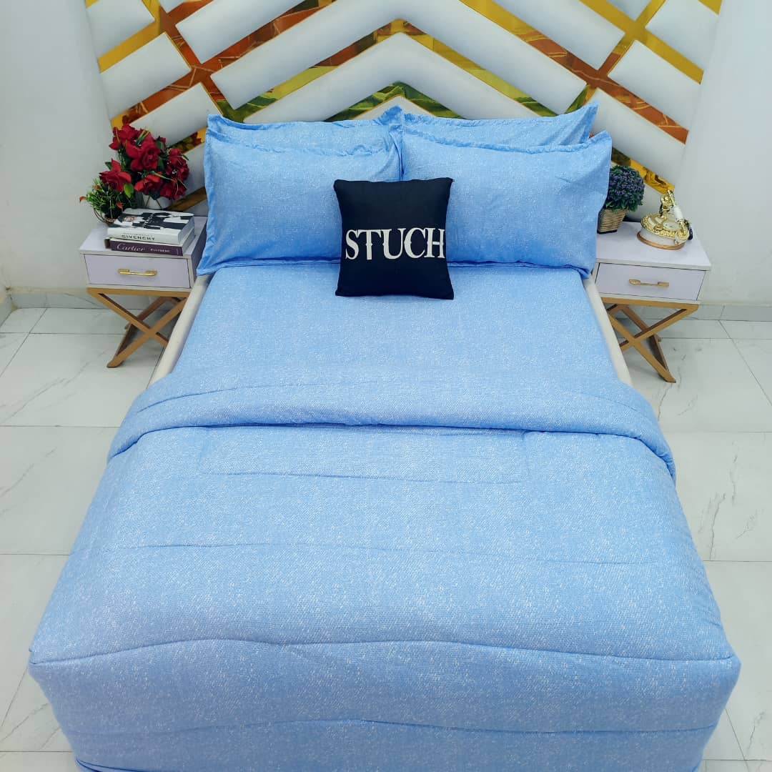 CRYSTAL BLUE 7/7 DUVET SET