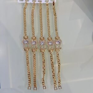 GOLD zirconia bracelet 002