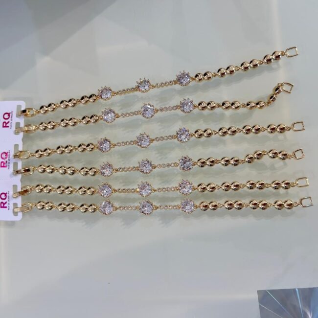 GOLD zirconia bracelet 004