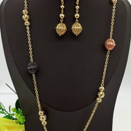 LONG SHIRT NECKLACE SET 001