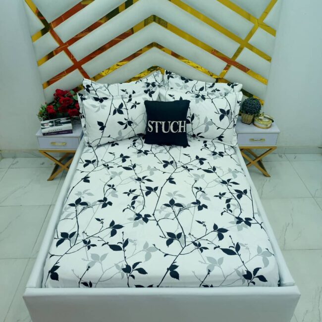 Img 20250211 Wa0034 - White Snowdrop 4/6 Bedsheet