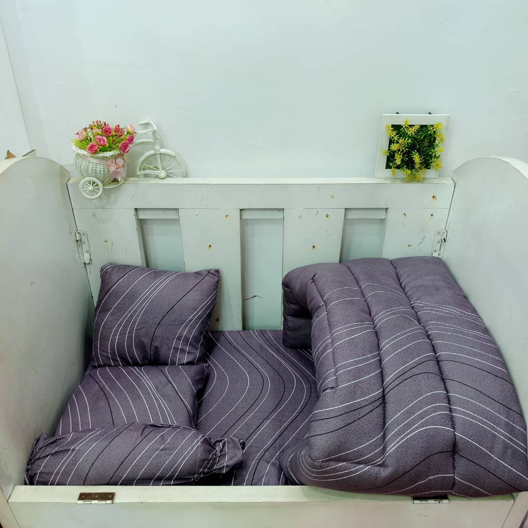 125 PURPLE RAIL BABYCOT SET