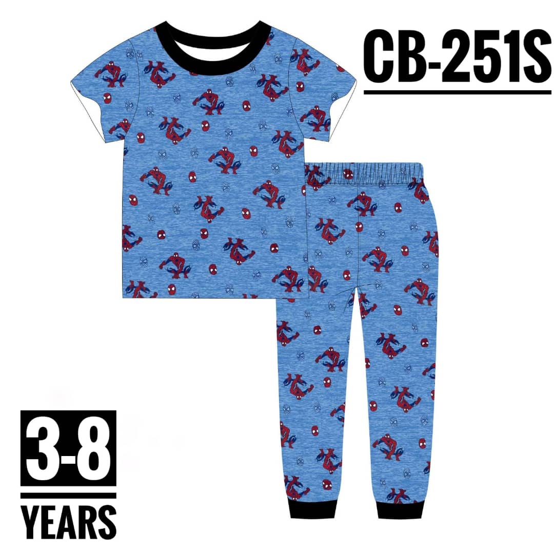 CB-251S LITTLE SPIDERMAN AGE 3 PYJAMAS