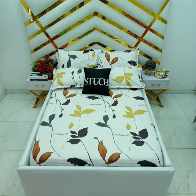 Img 20250224 Wa0003 - Syl7 Choco Leaf 7/7 Bedsheet