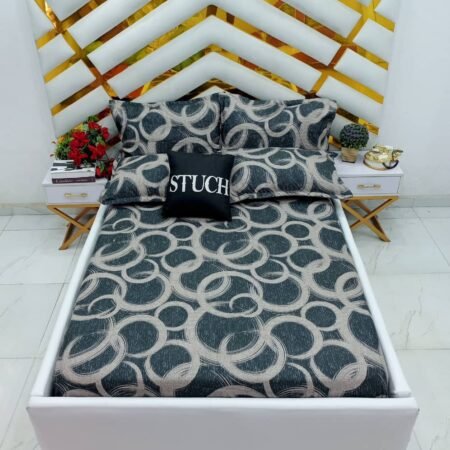 SHL8 DARK OVAL 7/7 BEDSHEET