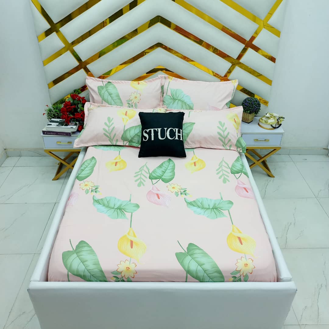 SZL4 PINK CASS 7/7 BEDSHEET