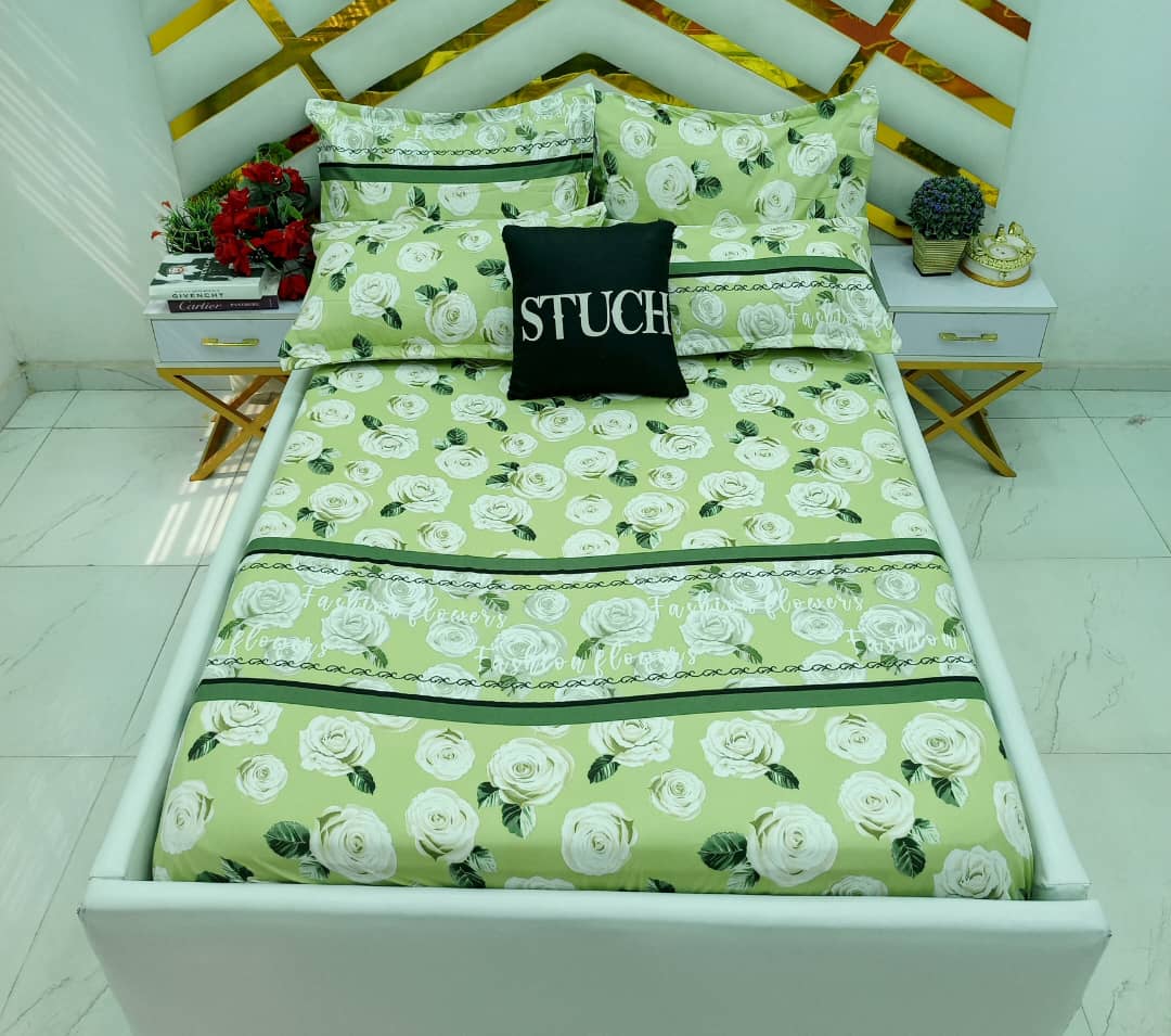 SKL2 LEMON ROSE  7/7 BEDSHEET