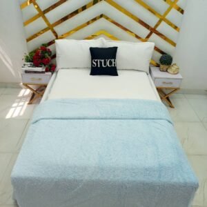 BLUE FUR DUVET ONLY