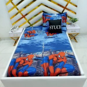 SPIDERMAN  7/7 BEDSHEET