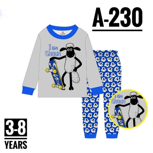 A-230 I AM SHAUN AGE 5 PYJAMAS