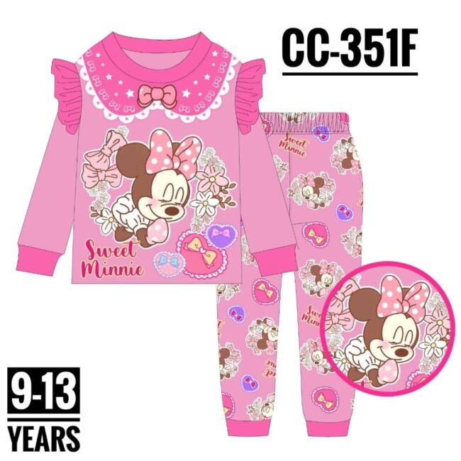 CC-351F SWEET MINNIE AGE 11 PYJAMAS