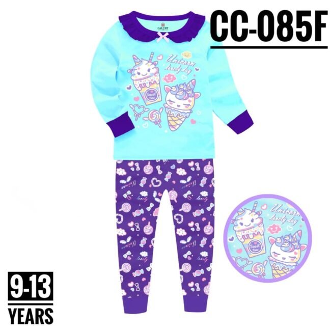 CC-085F UNICORN LOVELY AGE 13 PYJAMAS