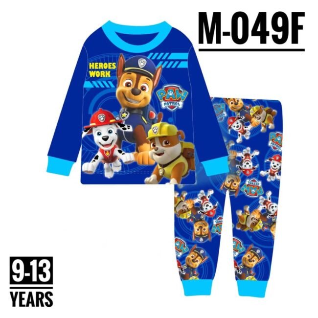 M-049F PAW PATROL HEROES WORK 10 PYJAMAS