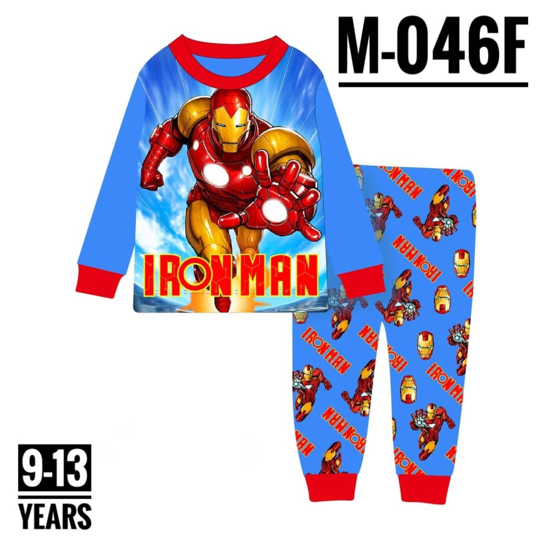 M-046F IRON MAN AGE 13 PYJAMAS