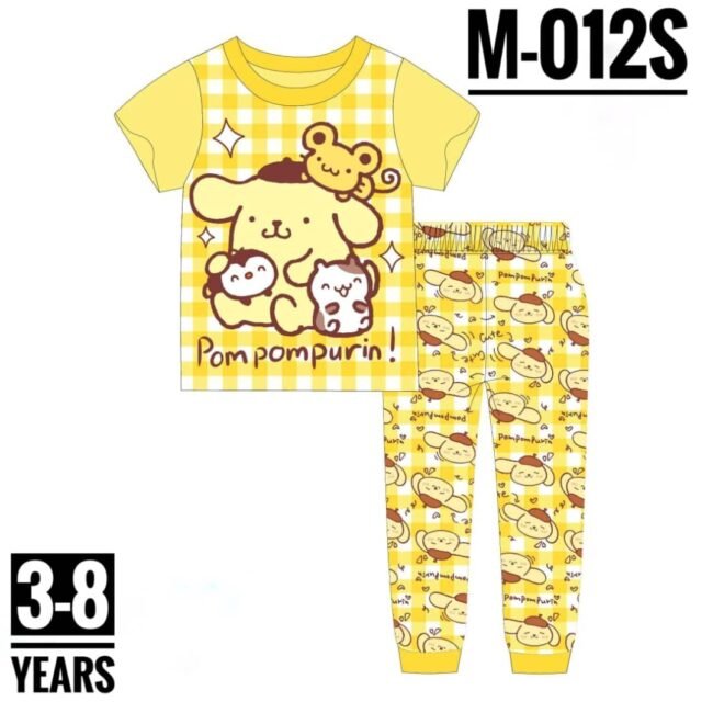 M-012S POMPOM AGE 5 PYJAMAS